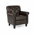 Ledersessel Braun 75x85x90 cm